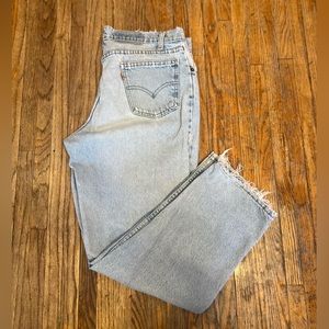 Levi’s Orange Tab Vintage Distressed 550 Jeans (Men’s Size 34x28)